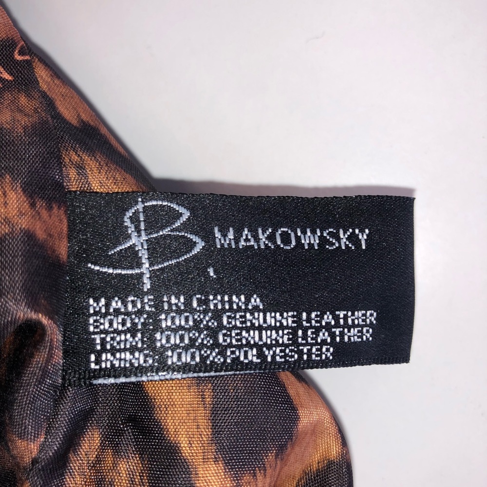 B Makowski Leather Bag - Picture 6 of 6
